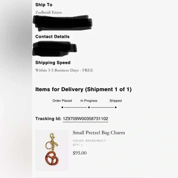 Coach Empire 28 Maple with gold hardware. - Picture 16 of 16